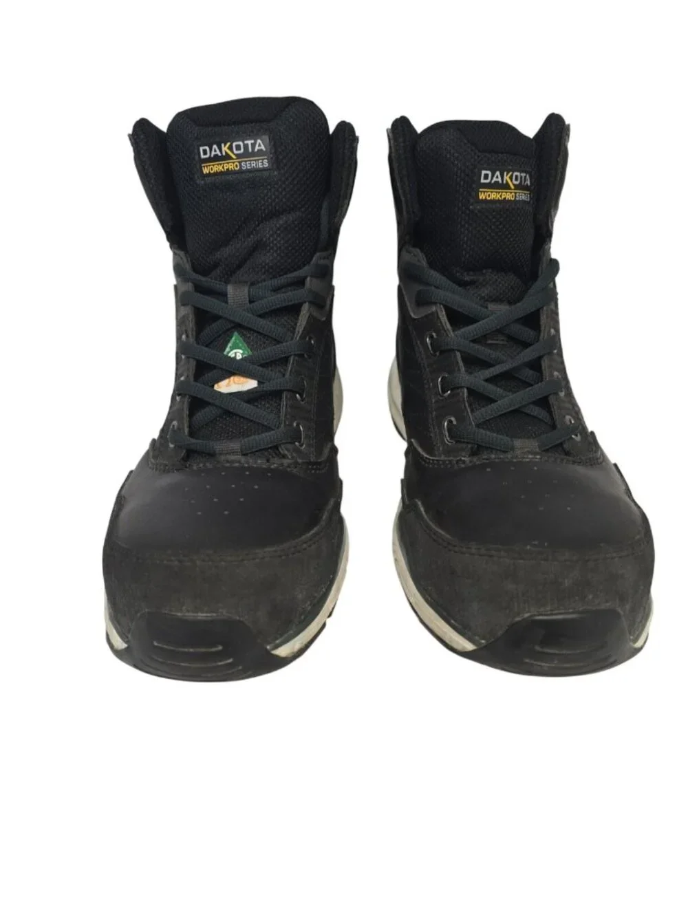 Dakota Men's 3617 Mid-Cut Quad Lite Steel Toe Steel Plate Shoes Black Size 9M - Picture 7 of 9